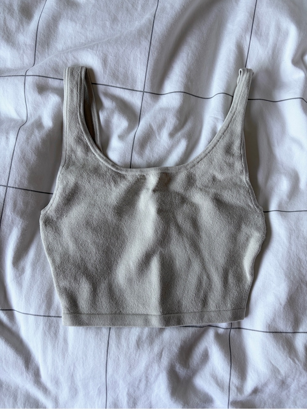 Aritzia Knit Cropped Tank